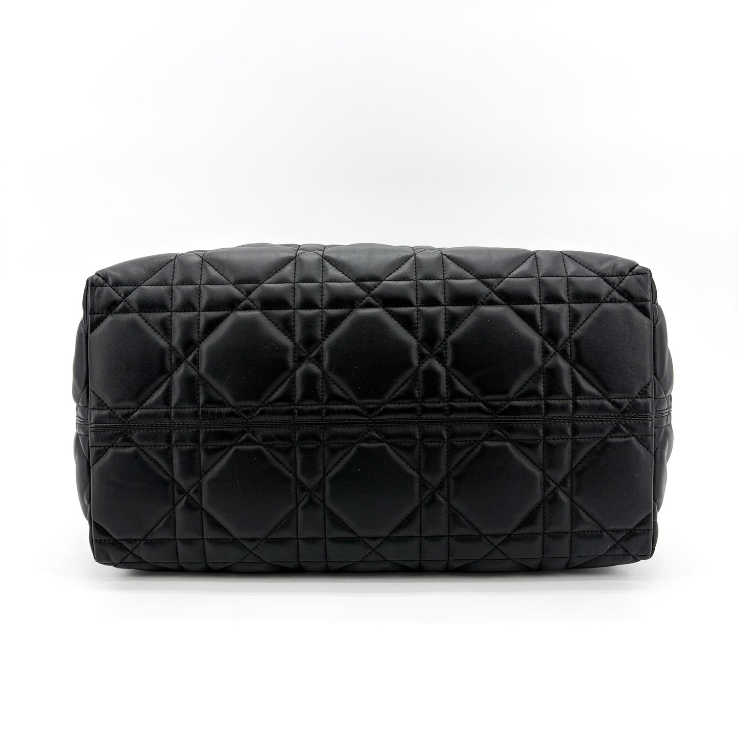 Dior Toujours Large Soft Shopper Bag Black Gold Hardware
