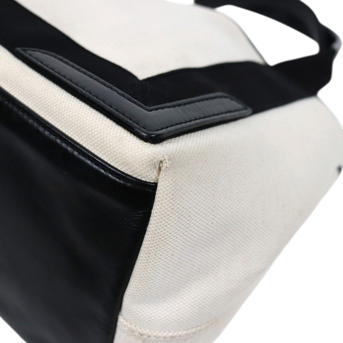 Balenciaga Ivory Small Cabas Bag