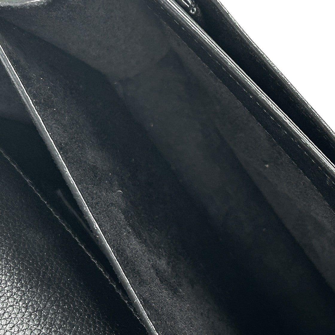 Saint Laurent Black Leather Sunset Shoulder Bag