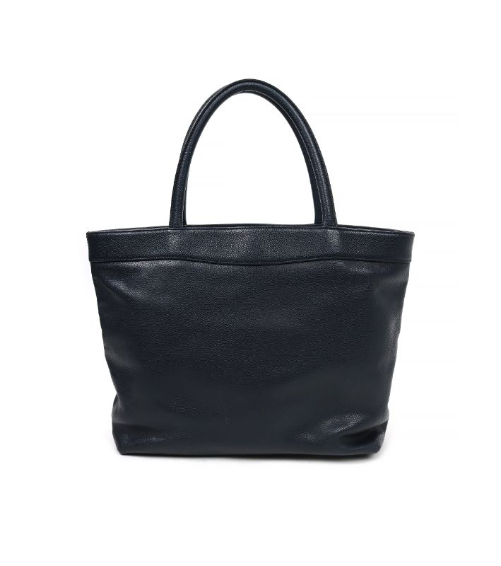 Chanel Navy Caviar Tote
