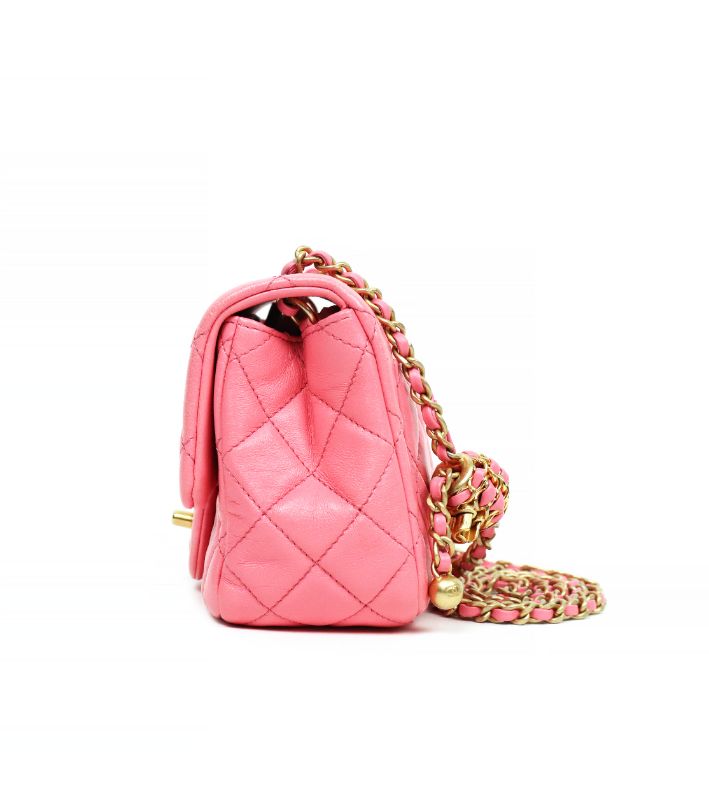 Chanel Pink Golden Ball Petit Sac