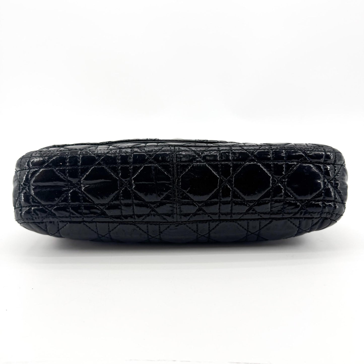 Dior Cannage Rendezvous Shoulder Bag Black