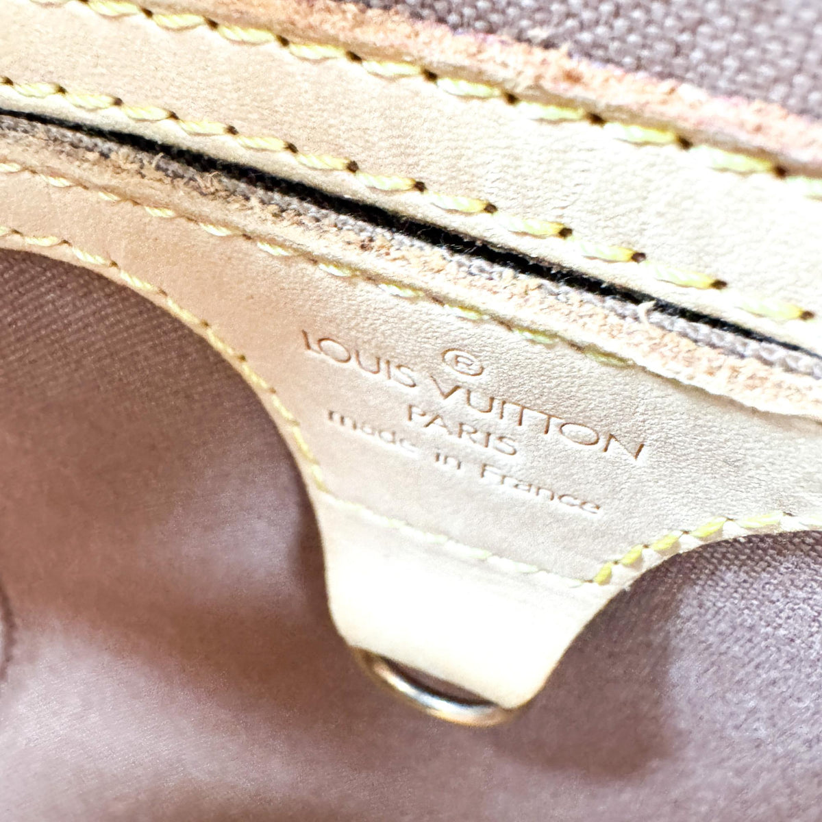 Louis Vuitton Monogram Ellipse PM Handbag Brown