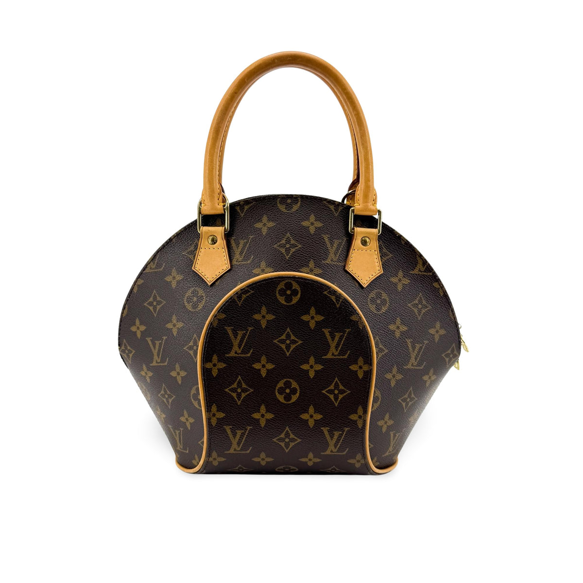Louis Vuitton Monogram Ellipse PM Handbag Brown