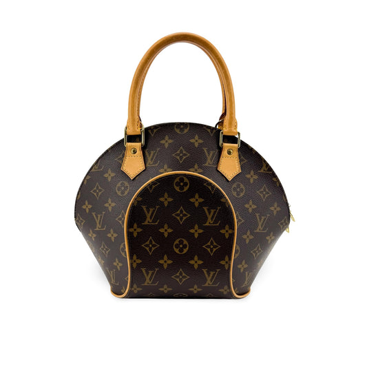 Louis Vuitton Monogram Ellipse PM Handbag Brown