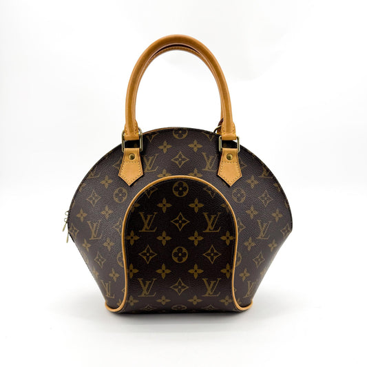 Louis Vuitton Monogram Ellipse PM Handbag Brown