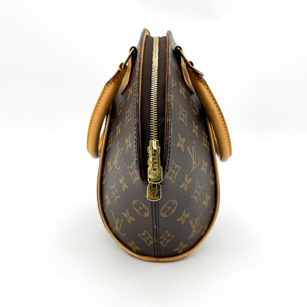 Louis Vuitton Monogram Ellipse PM Handbag Brown
