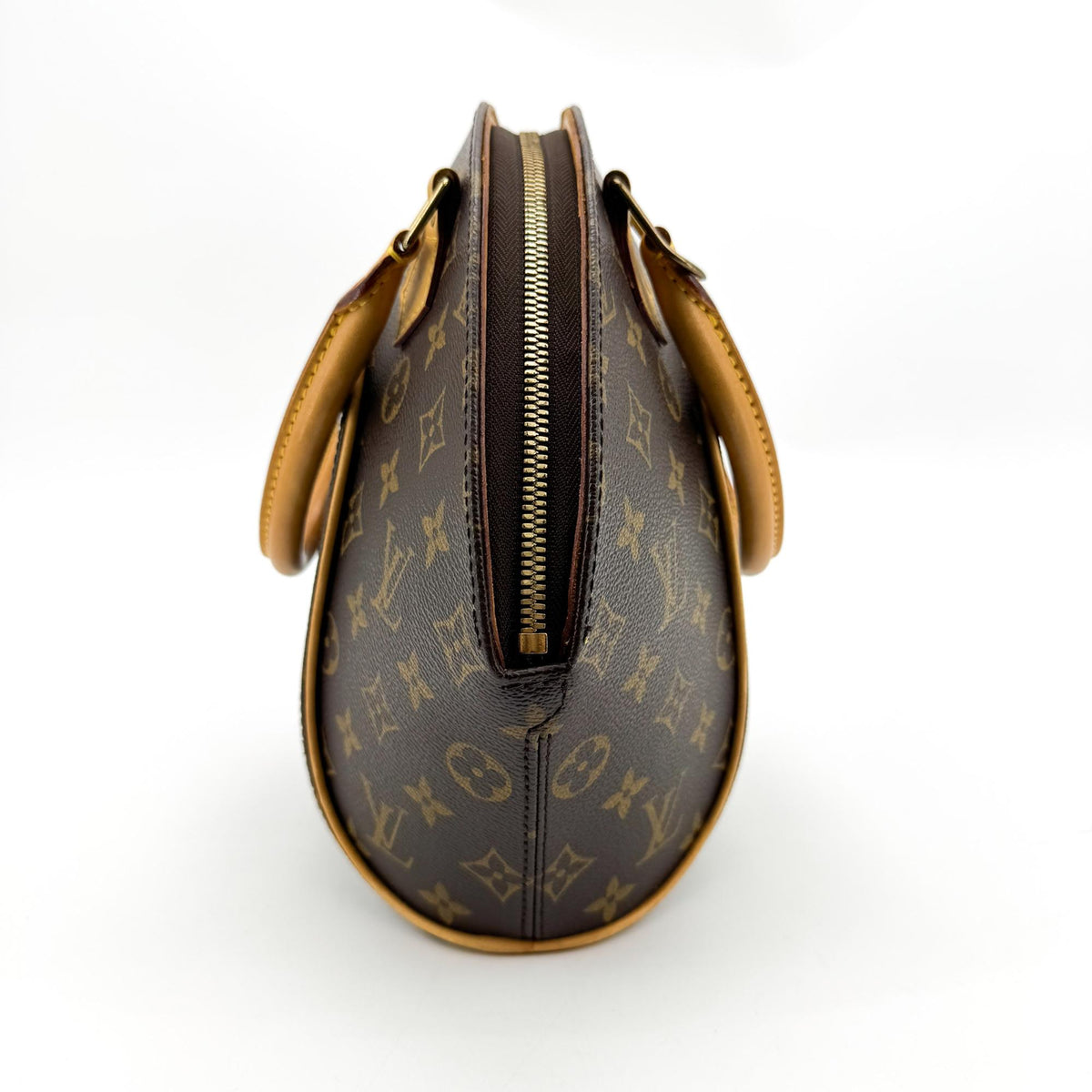 Louis Vuitton Monogram Ellipse PM Handbag Brown