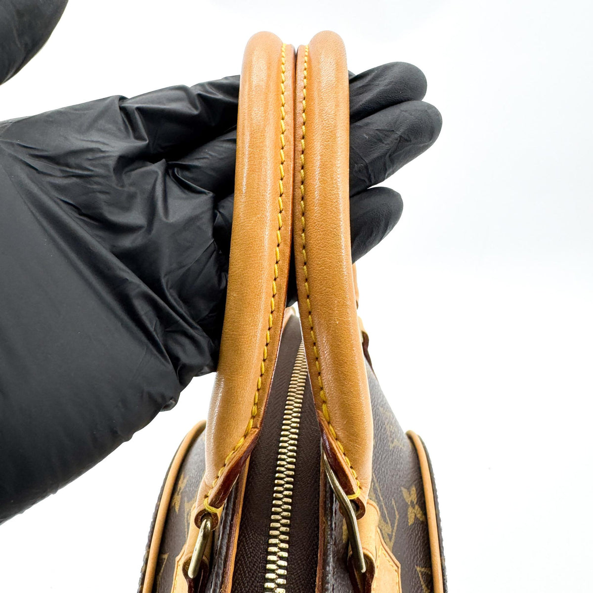 Louis Vuitton Monogram Ellipse PM Handbag Brown