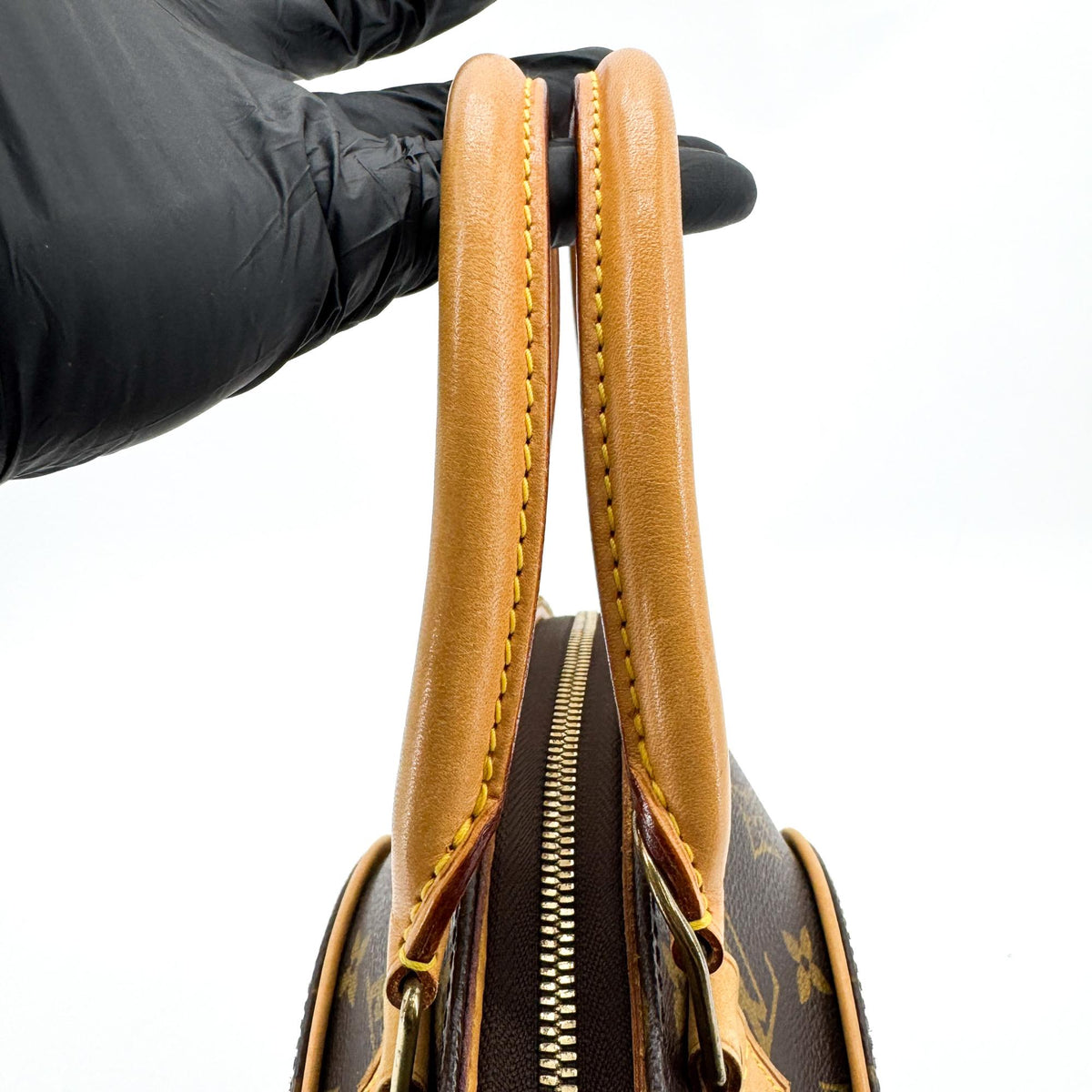 Louis Vuitton Monogram Ellipse PM Handbag Brown