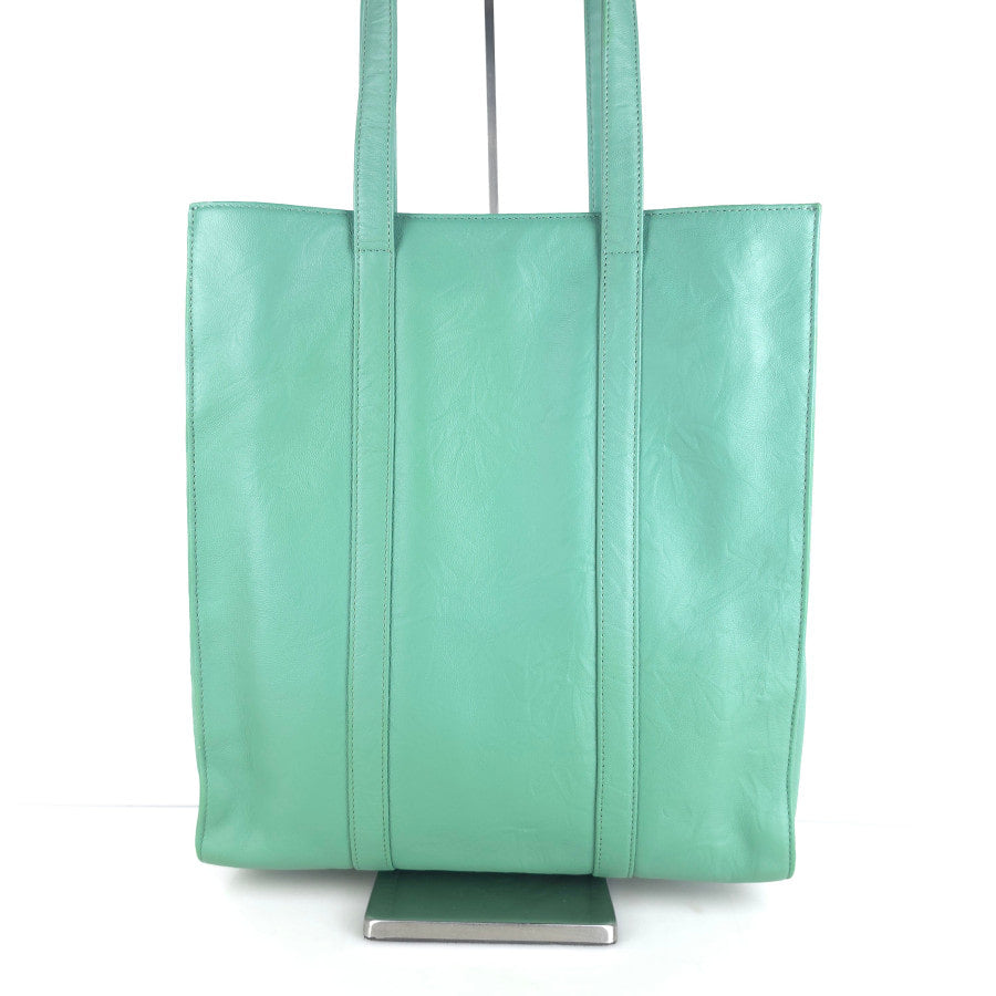 Small Antique Napa Leather Tote Bag 1BG459
