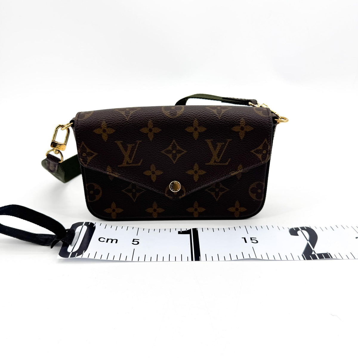 Louis Vuitton Monogram Pochette Parisy Brown