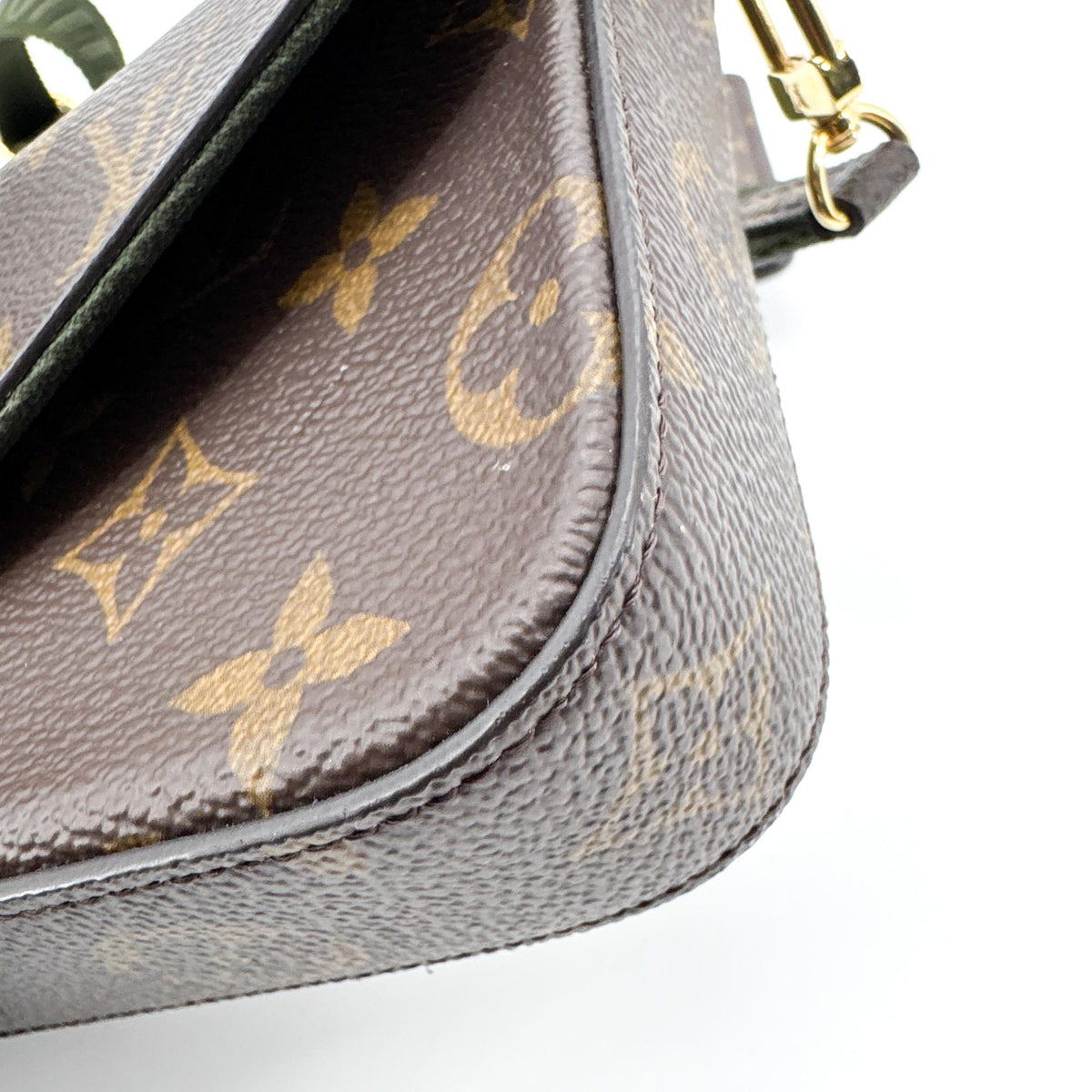 Louis Vuitton Monogram Pochette Parisy Brown