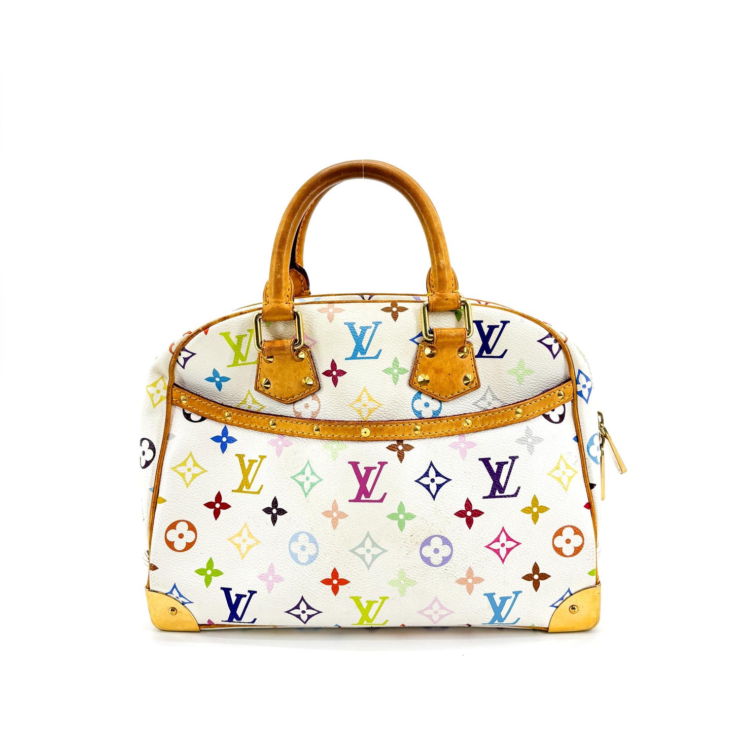 Louis Vuitton Monogram Multicolor Alma PM White