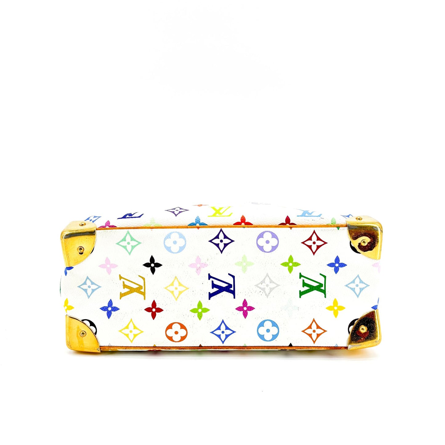 Louis Vuitton Monogram Multicolor Alma PM White