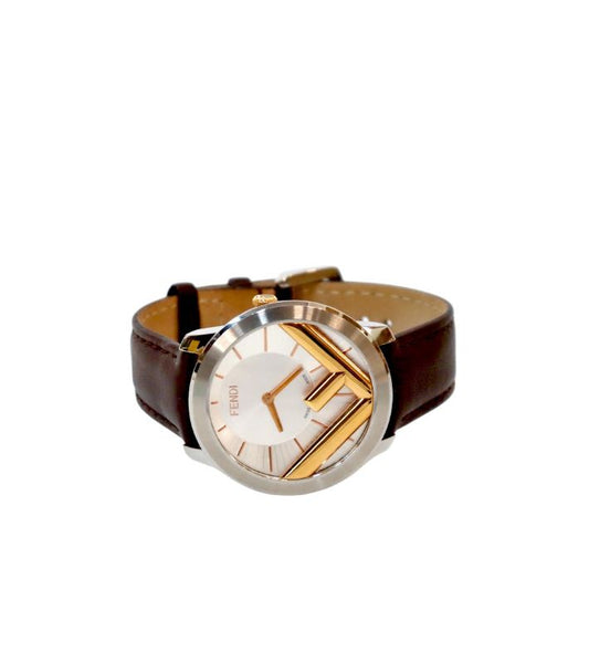 Fendi 41MM Runaway Steel Quartz Watch