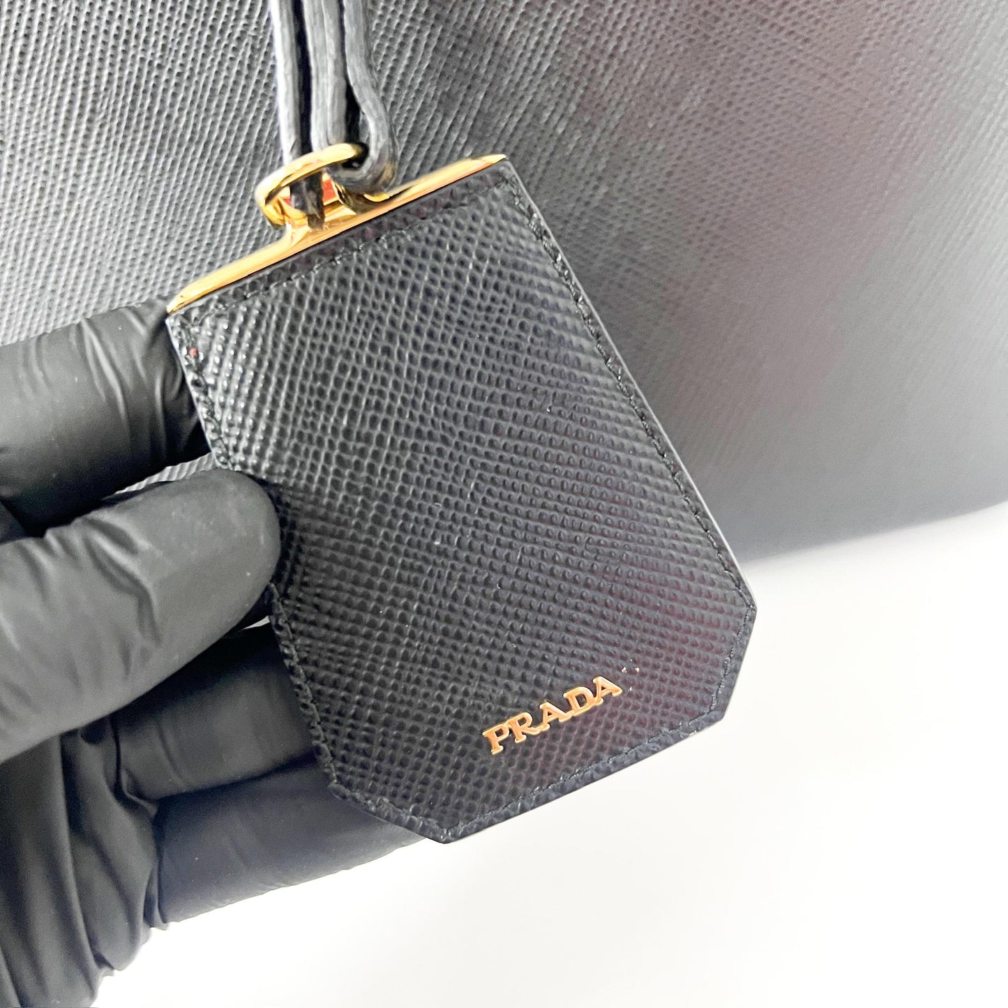 Prada Saffiano Cur Double Bag Medium 1BG775