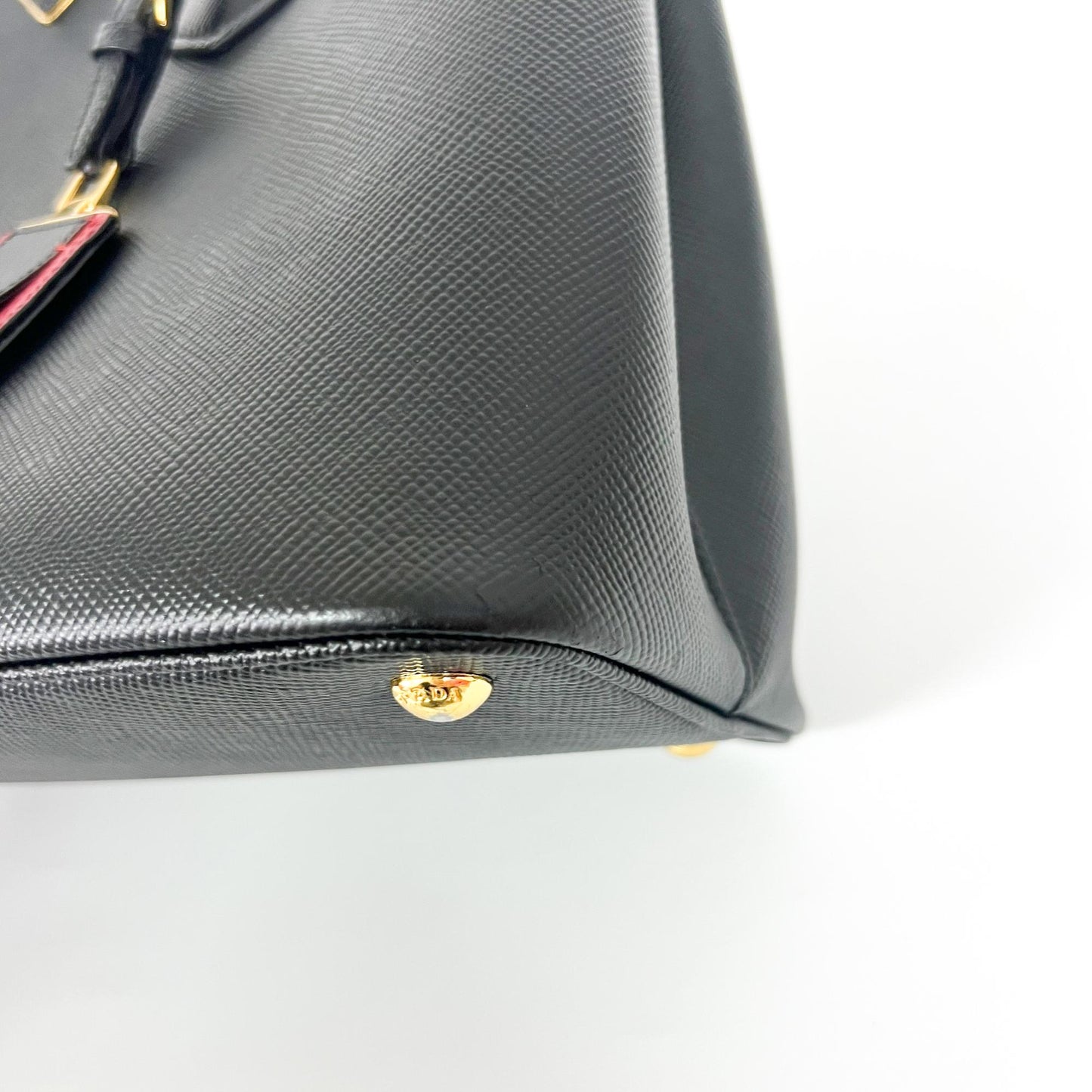 Prada Saffiano Cur Double Bag Medium 1BG775