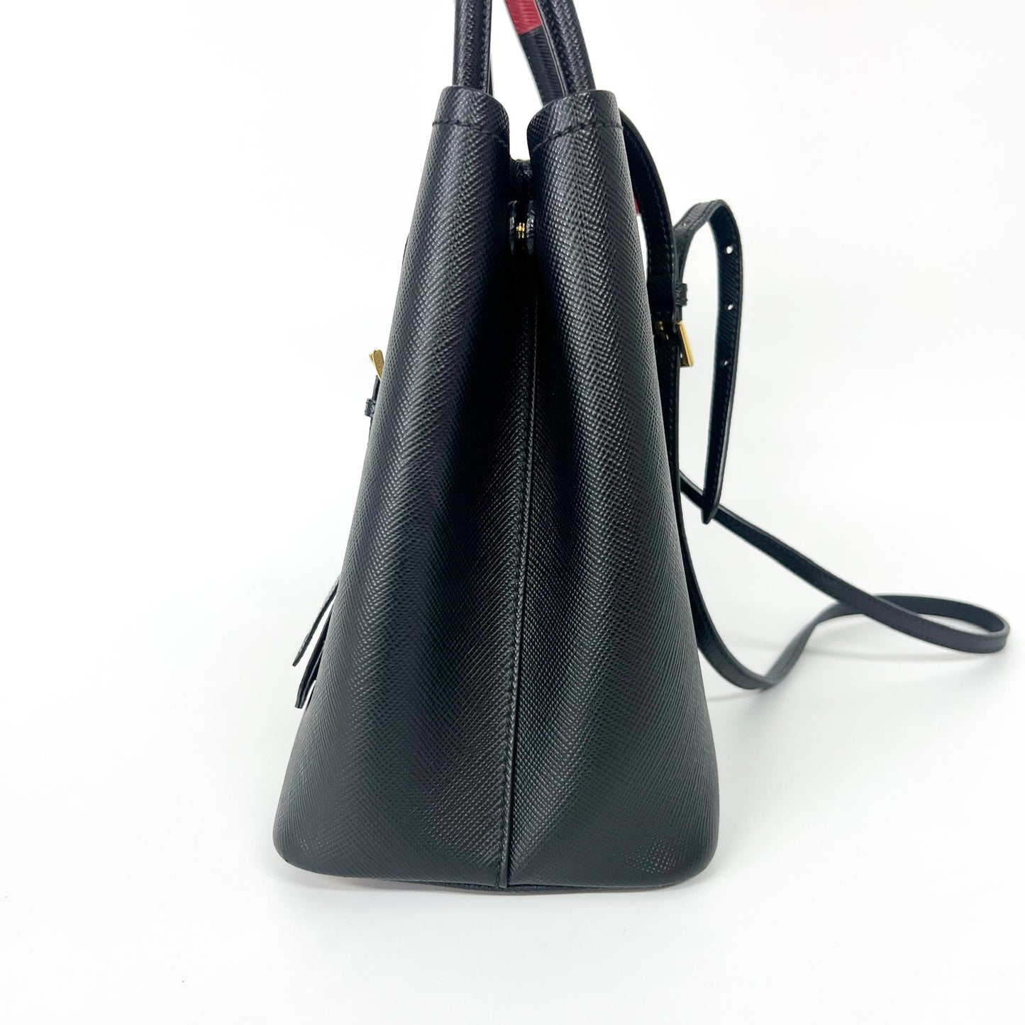 Prada Saffiano Cur Double Bag Medium 1BG775