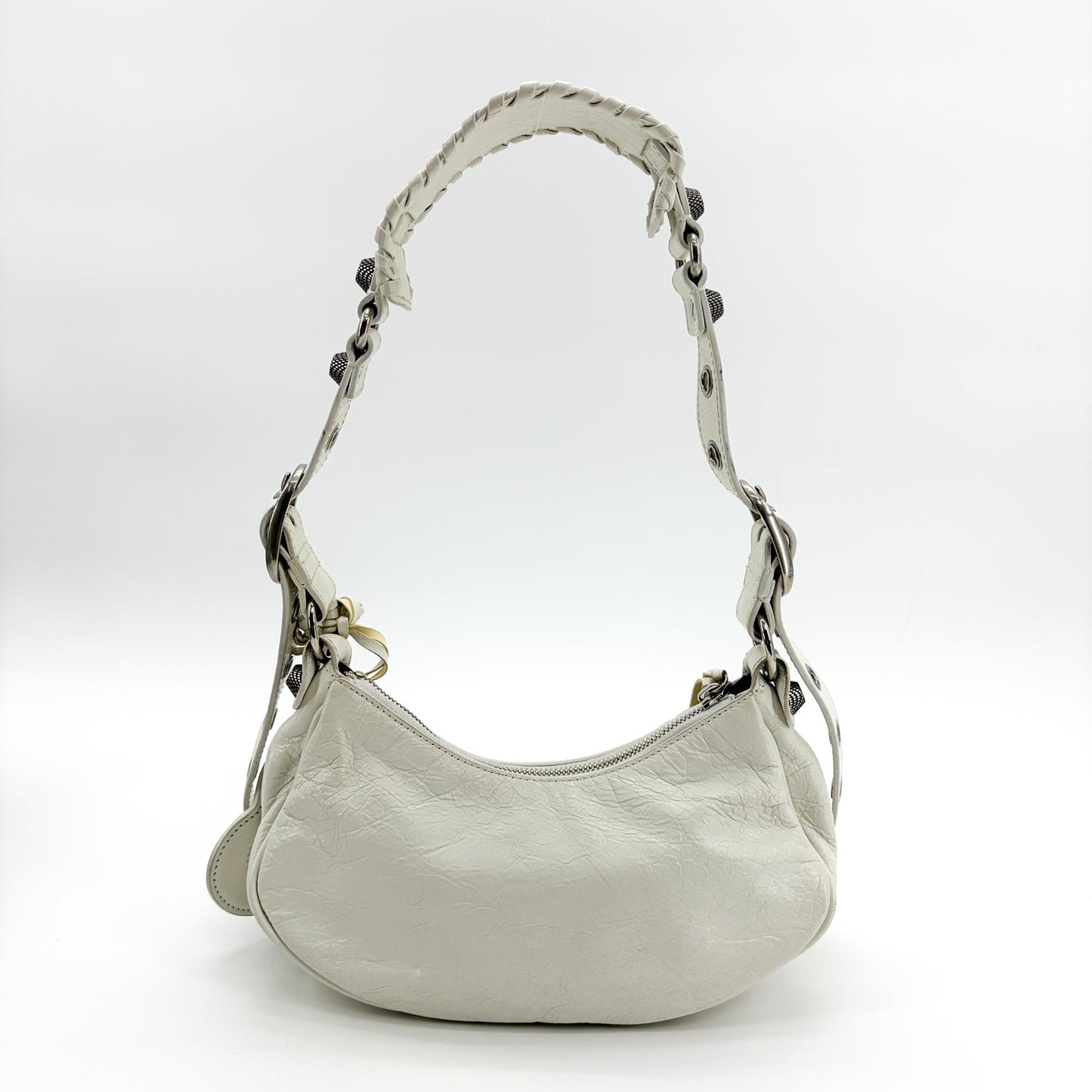 Balenciaga Le Cagol XS Shoulder Bag White