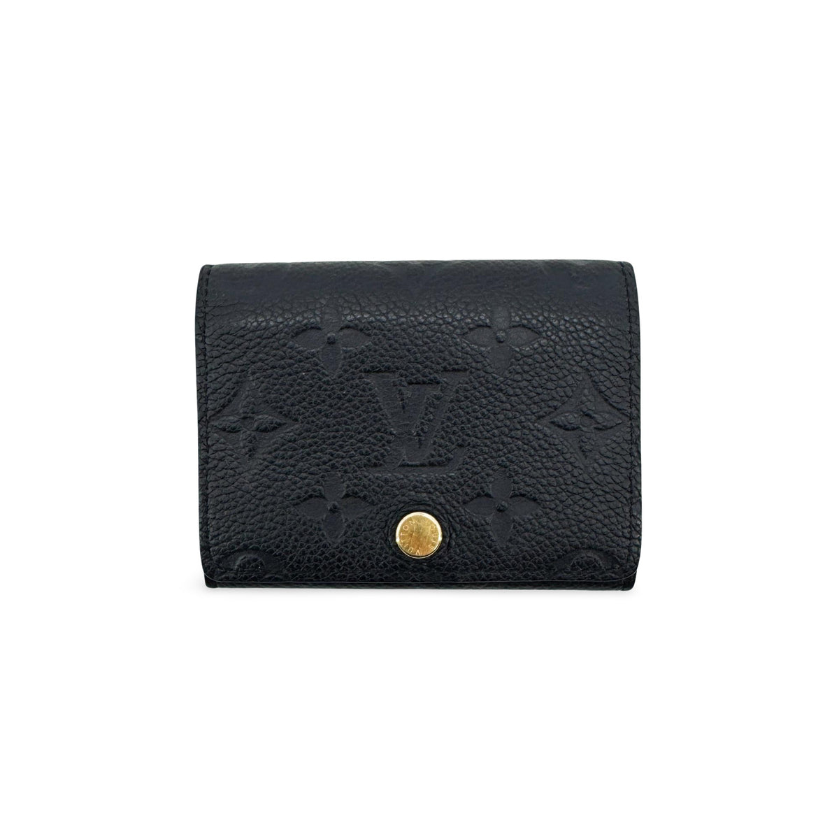 Louis Vuitton Monogram Empreinte Zoé Wallet Black