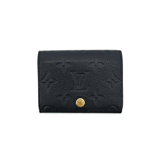 Louis Vuitton Monogram Empreinte Zoé Wallet Black