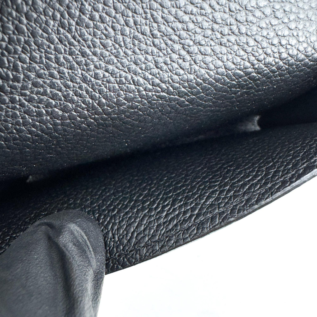 Louis Vuitton Monogram Empreinte Zoé Wallet Black