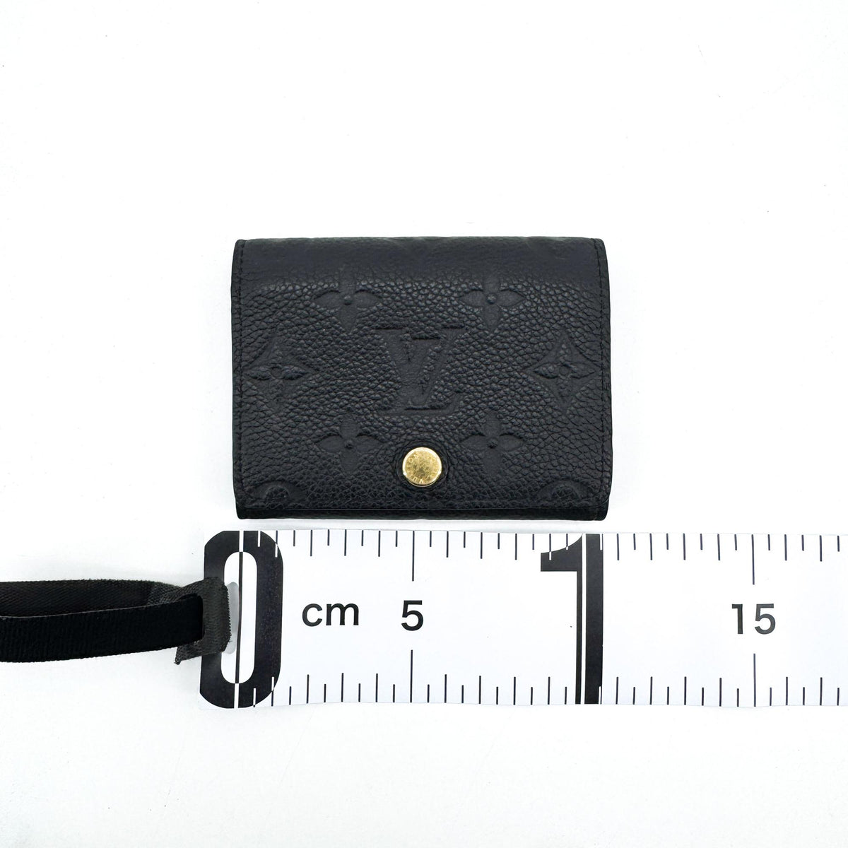 Louis Vuitton Monogram Empreinte Zoé Wallet Black