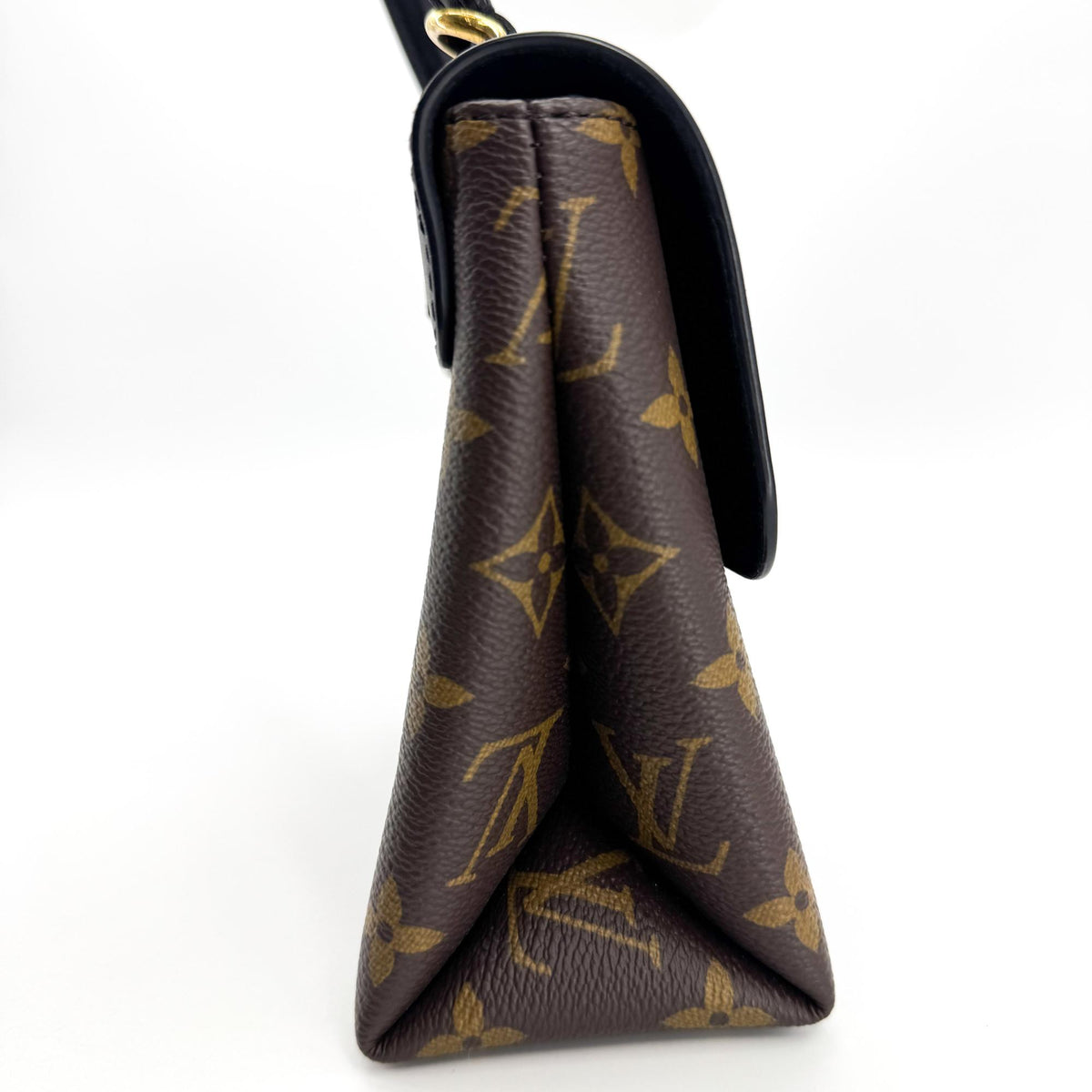 Louis Vuitton Monogram One Handle Flap Bag PM Black