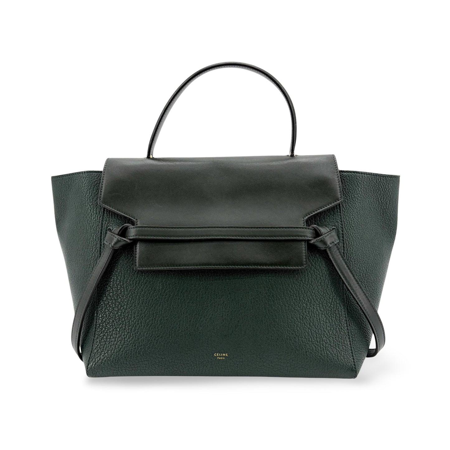 Celine Micro Belt Bag Amazon Green & Black