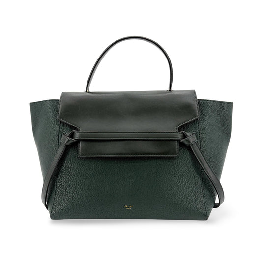 Celine Micro Belt Bag Amazon Green & Black