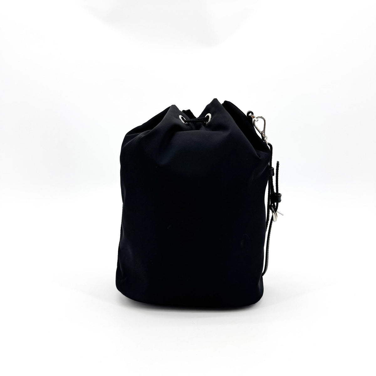 Prada Re-Nylon Bucket Clutch Black
