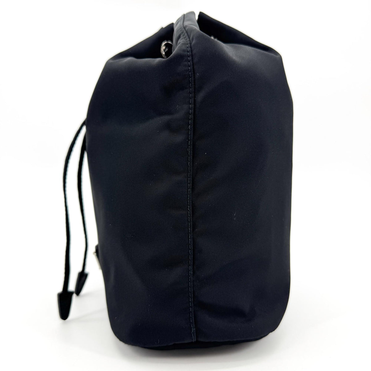 Prada Re-Nylon Bucket Clutch Black