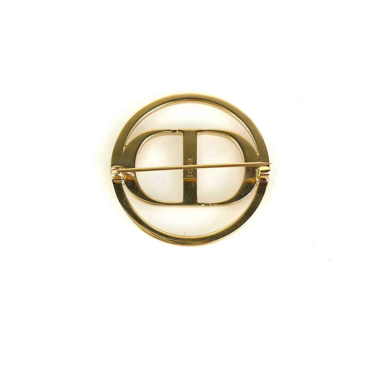 CD Circle Brooch