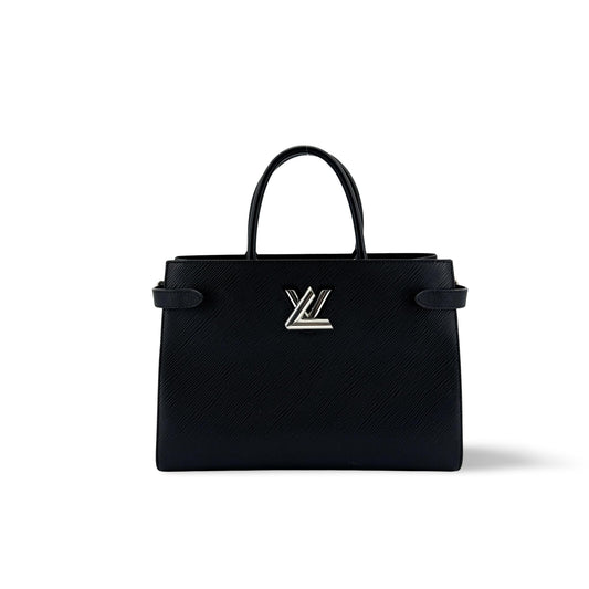 Louis Vuitton Epi Twist Tote Bag Black