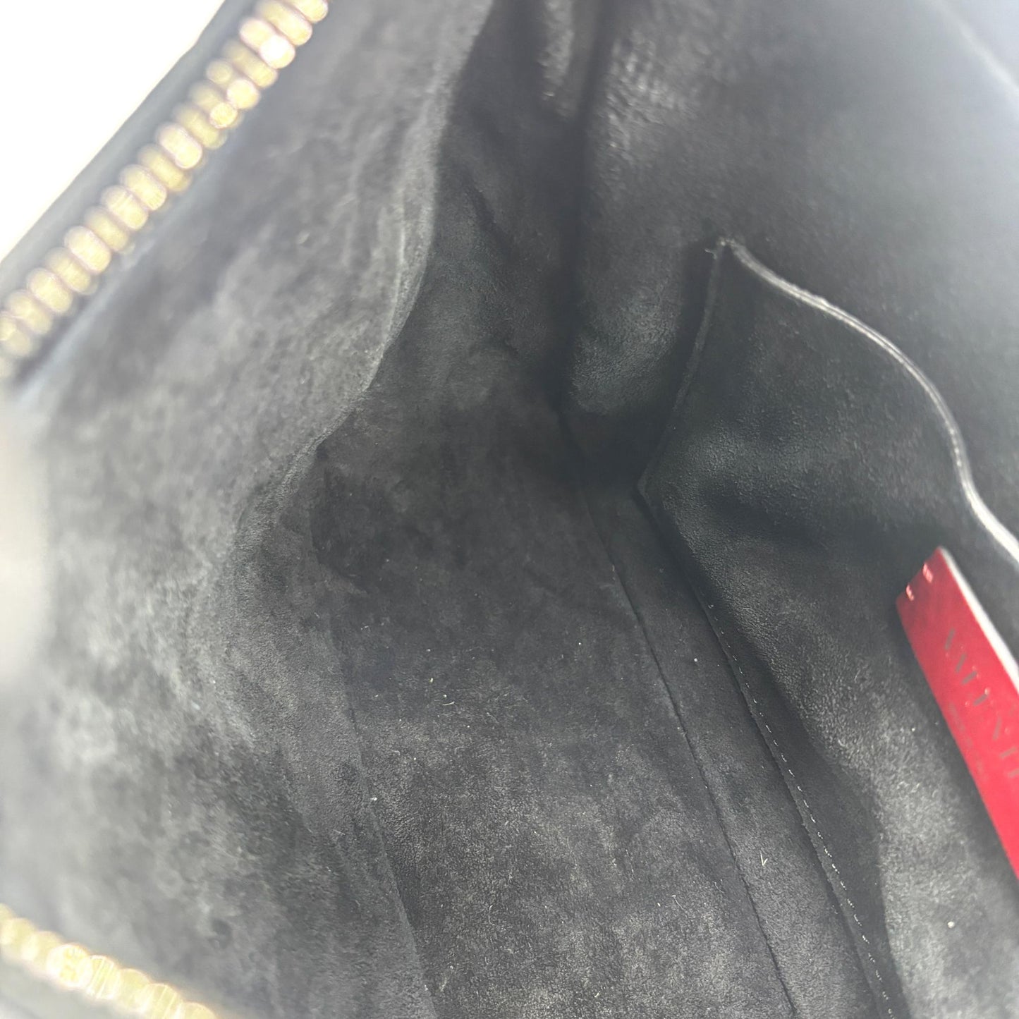 Valentino Garavani VLTN Leather Hobo Bag Black