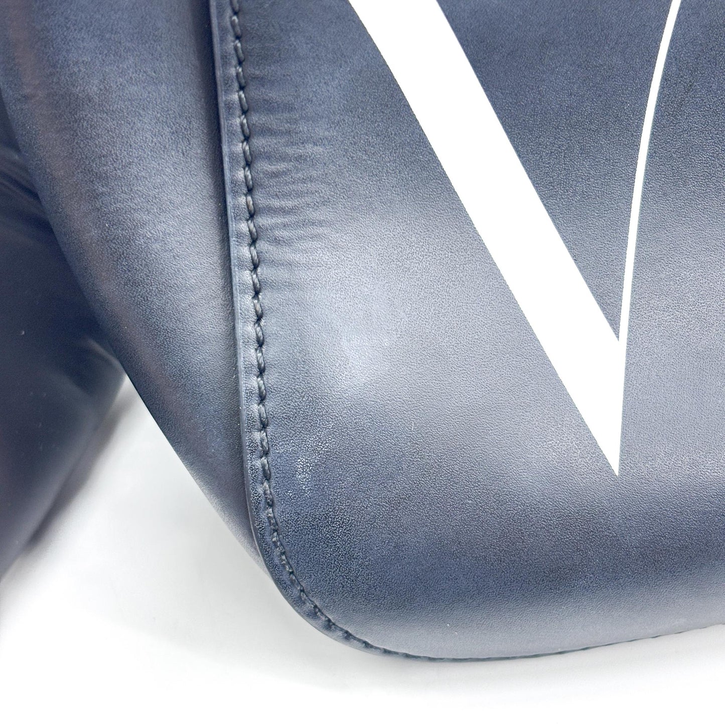 Valentino Garavani VLTN Leather Hobo Bag Black