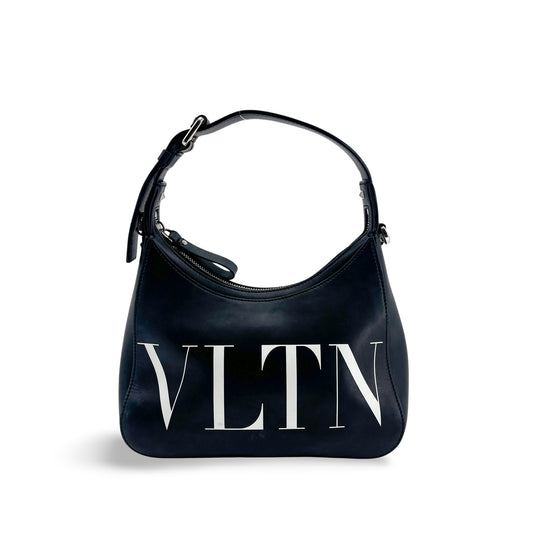 Sac Hobo en cuir VLTN Valentino Garavani Noir