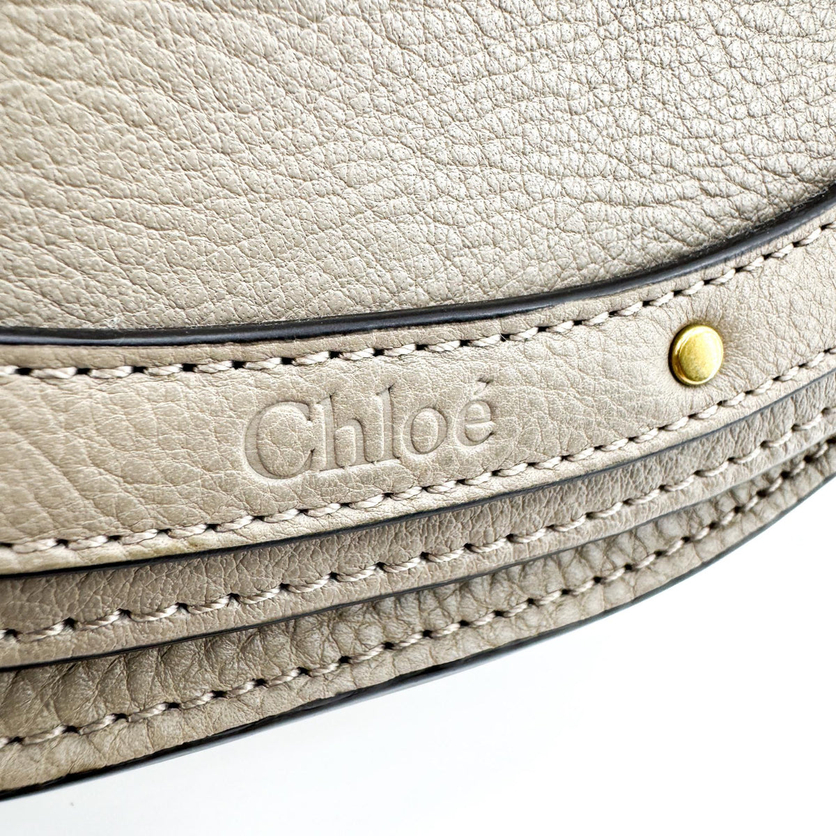 Chloé Nile Small Bracelet Bag Moti Grey