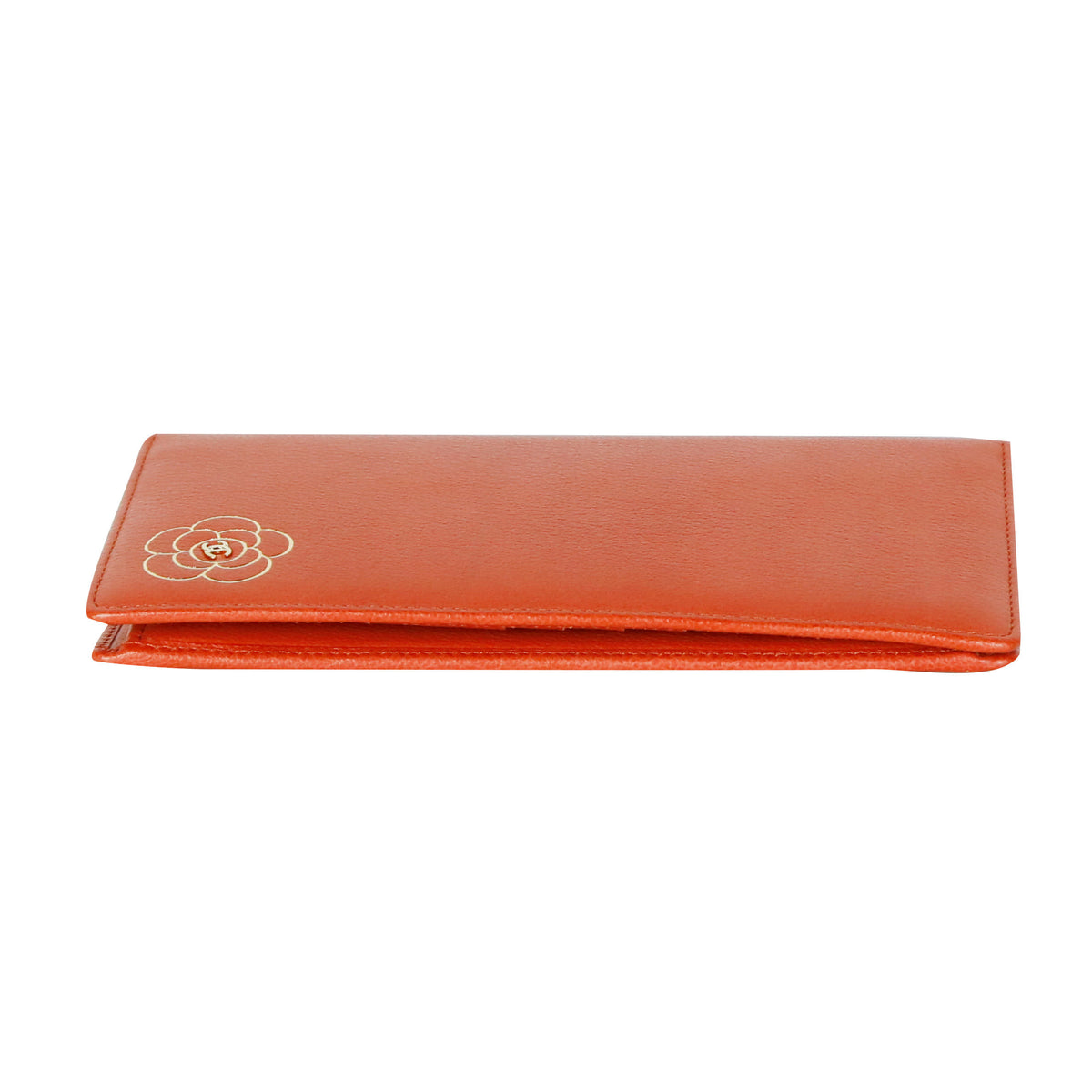 Camellia long wallet