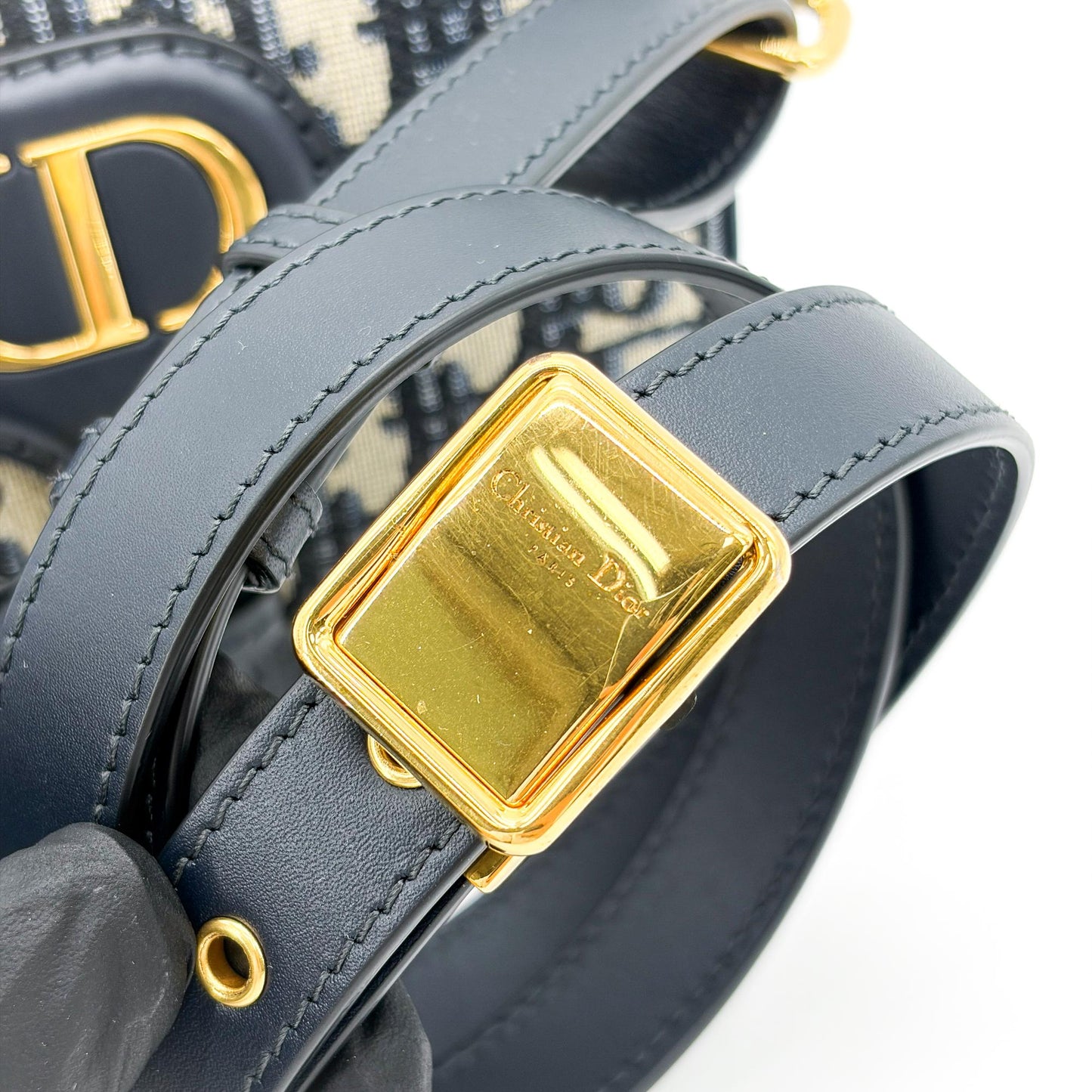Dior Micro Barbie Bag Blue Oblique