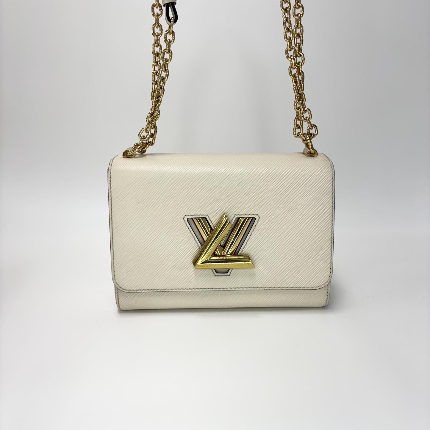 Louis Vuitton Epi Twist MM Chain Bag Quartz