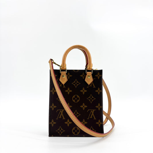 Louis Vuitton Monogram Petit Sac Plat