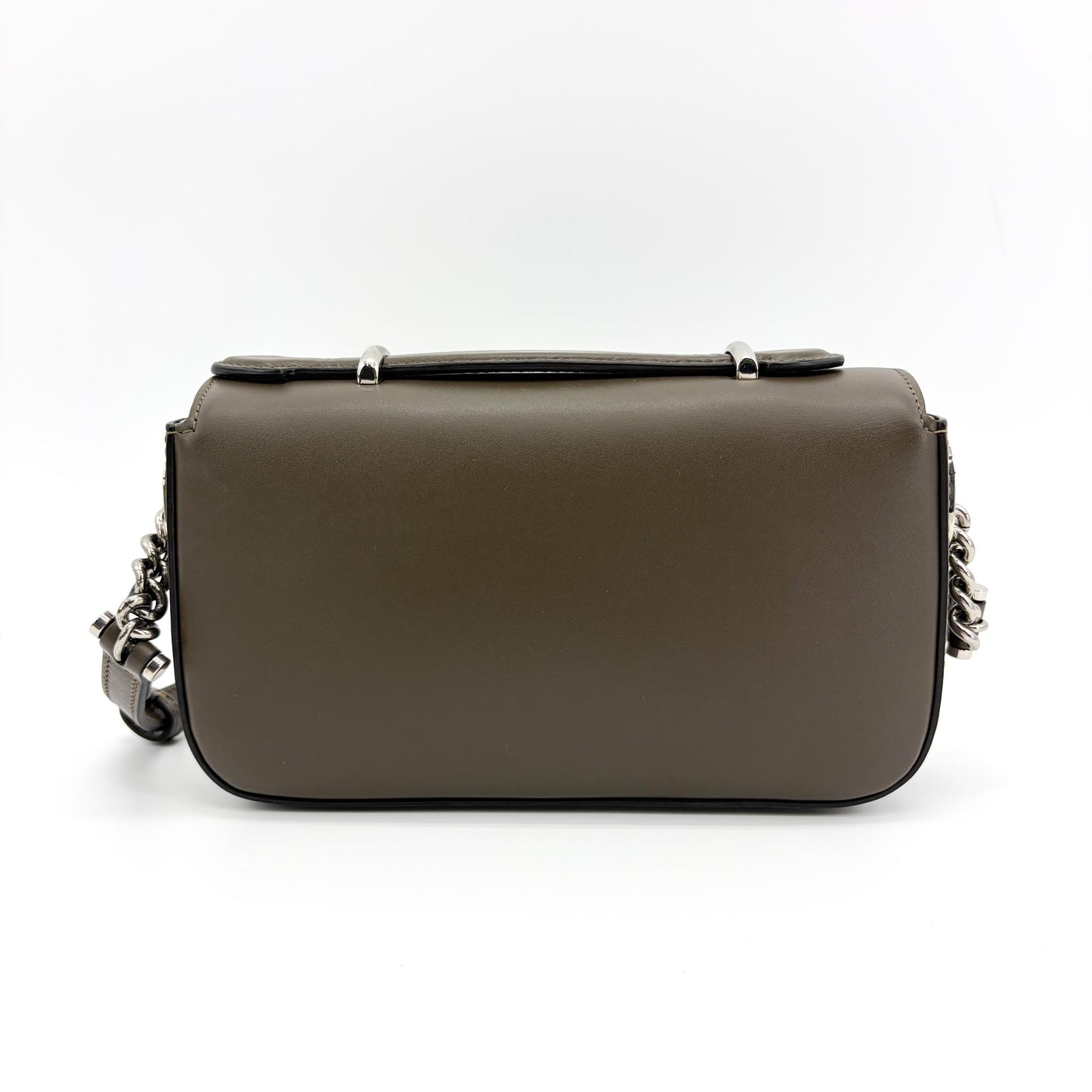 Gucci Blondie Small Shoulder Bag Dark Green Silver Hardware