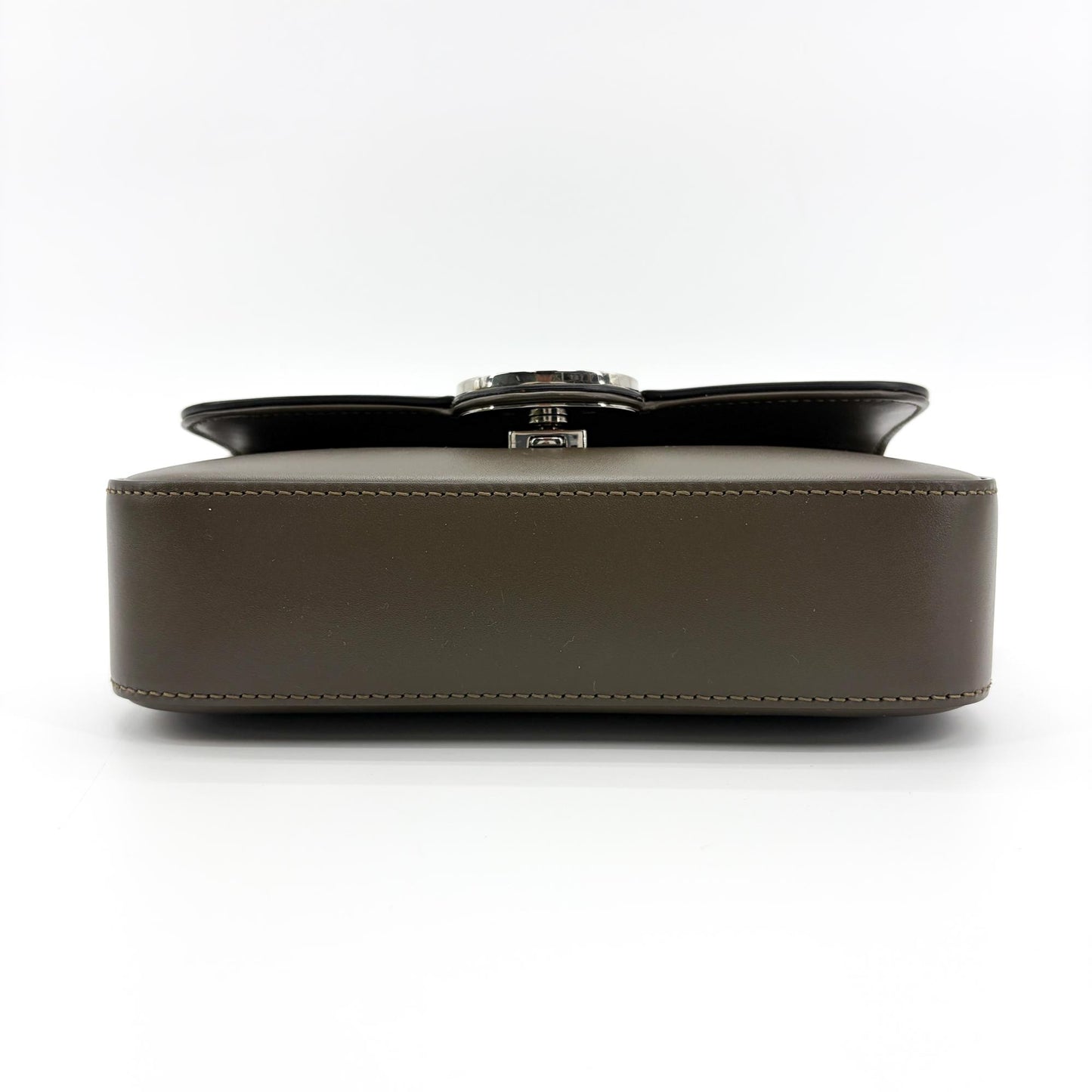 Gucci Blondie Small Shoulder Bag Dark Green Silver Hardware