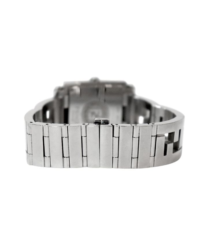 Fendi 30mm Quadrato Steel Quartz Watch
