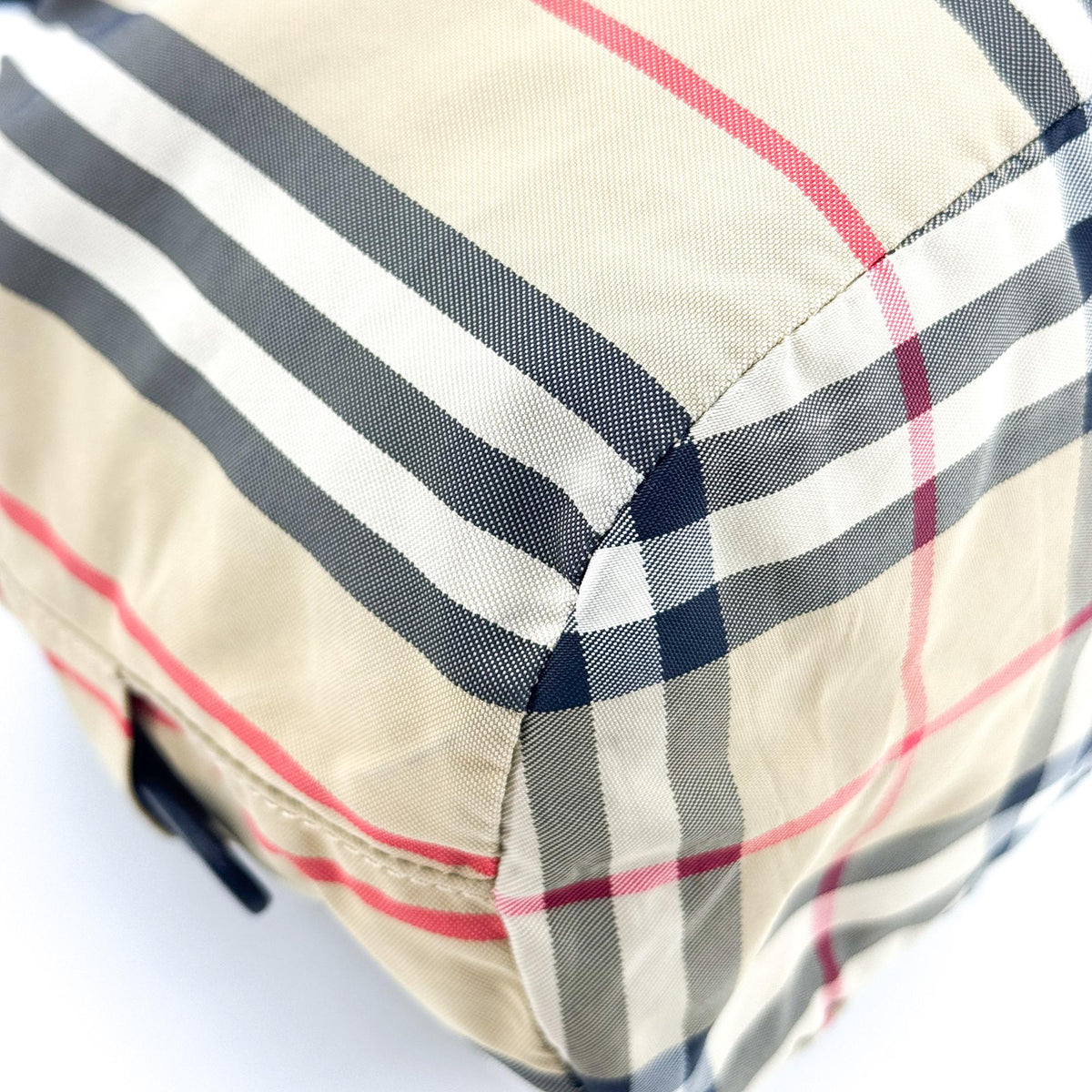 Burberry Phoebe Icon Stripe Econyl Drawcord Pouch