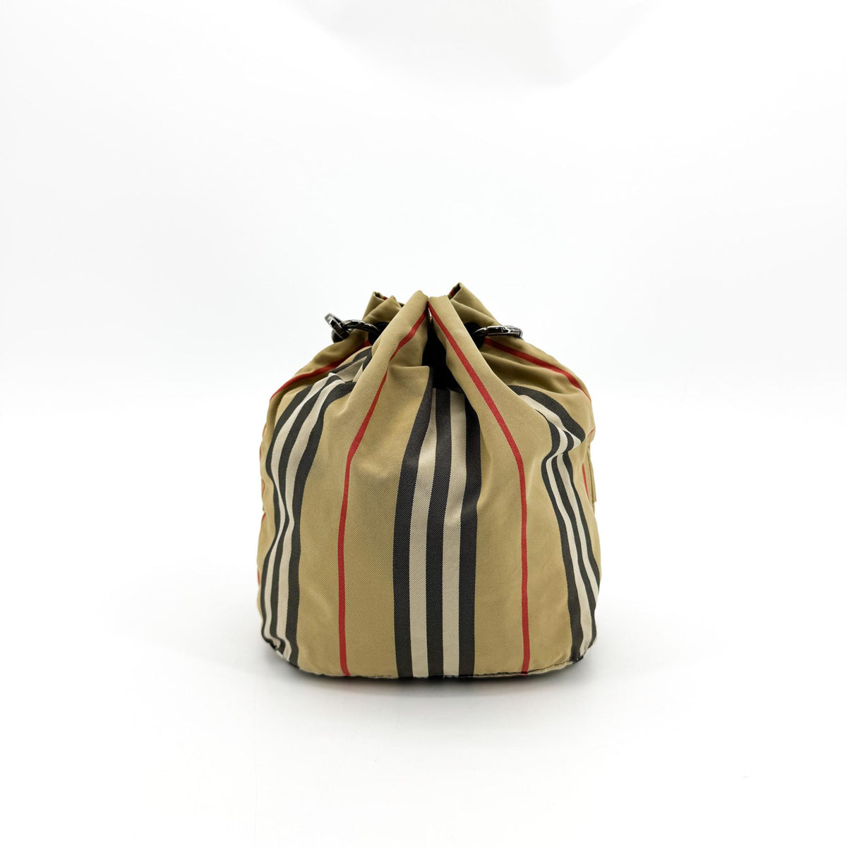 Burberry Phoebe Icon Stripe Econyl Drawcord Pouch