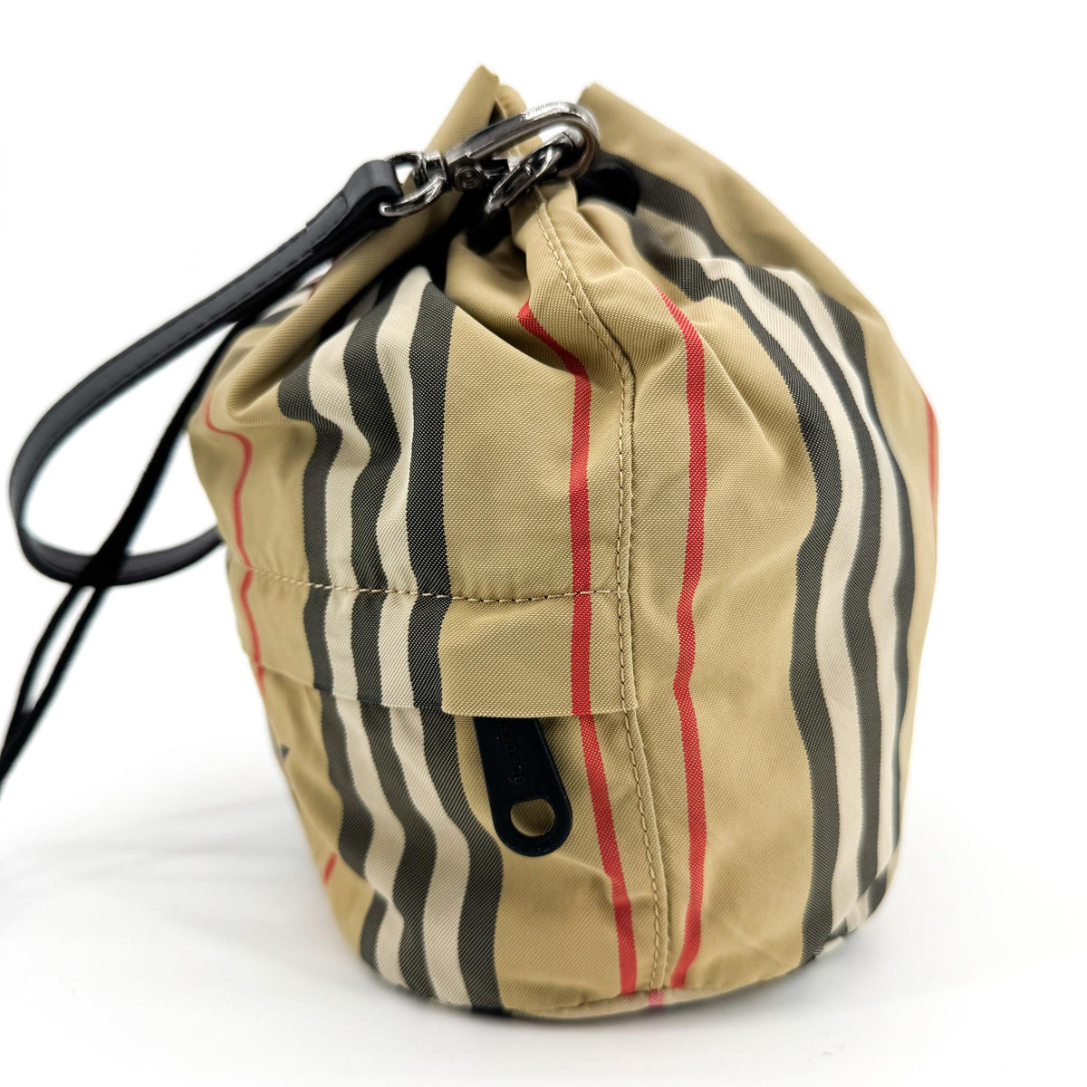 Burberry Phoebe Icon Stripe Econyl Drawcord Pouch