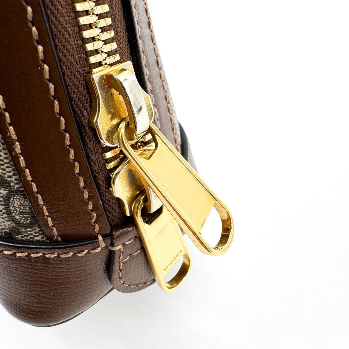 Gucci Horsebit 1955 Mini Top Handle Bag GG Supreme Brown